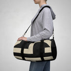 Signia Block Duffel Bag, Black & Cream