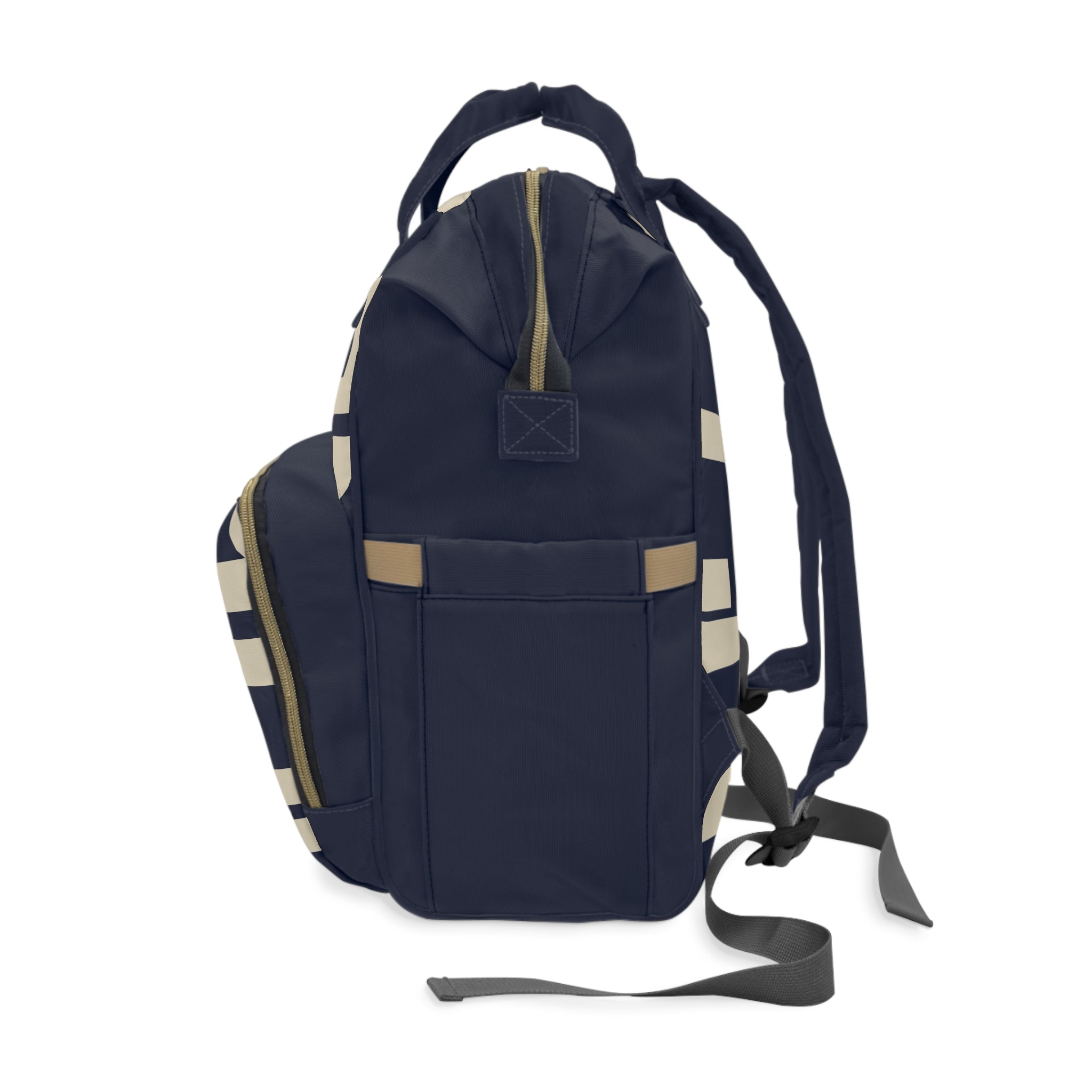 Signia Block Commuter Backpack, Navy & Cream