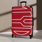 Signia Frame Hard-Shell Luggage, Red & White