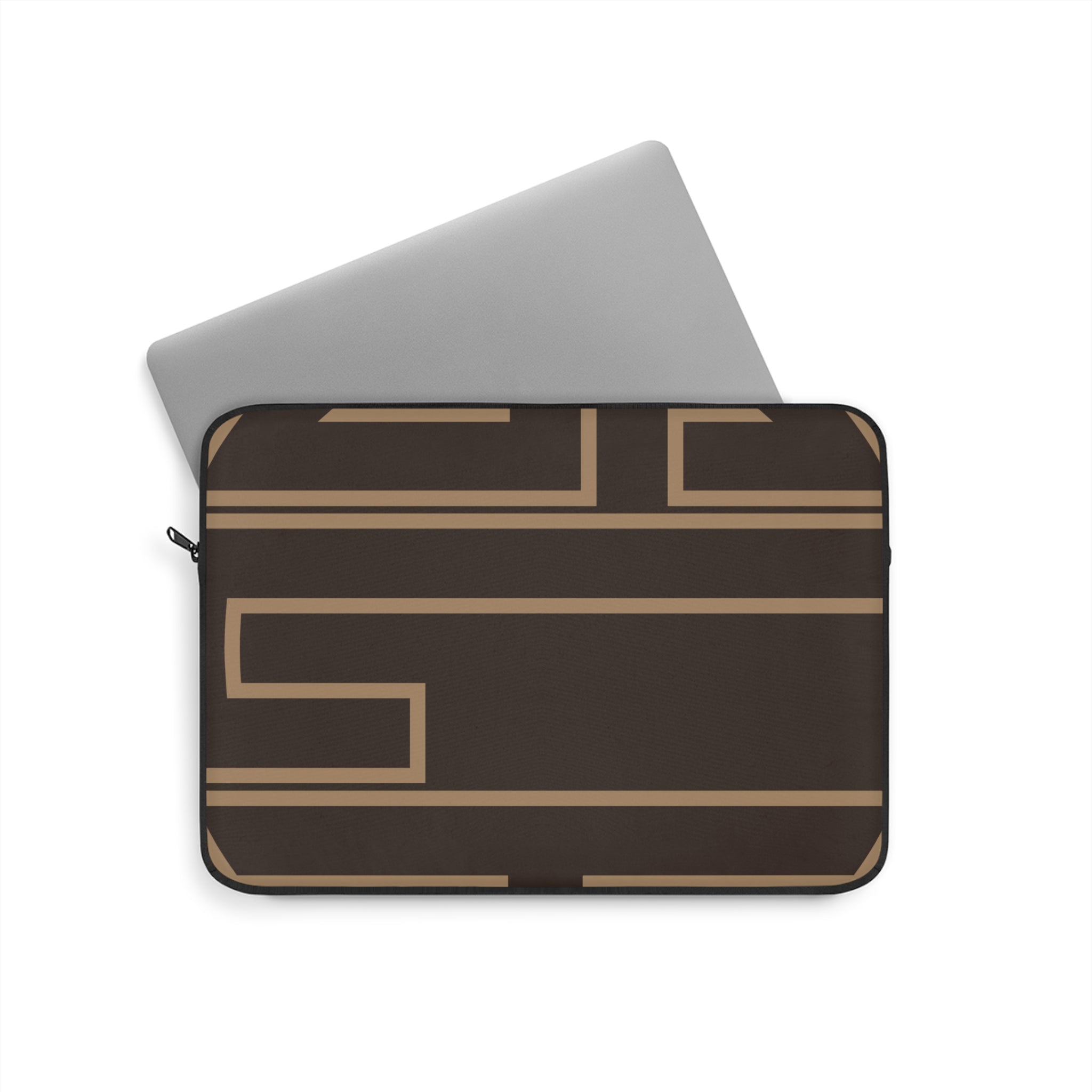 The Signia Laptop Sleeve Modern Protective Case, Brown/Tan, Multiple Sizes