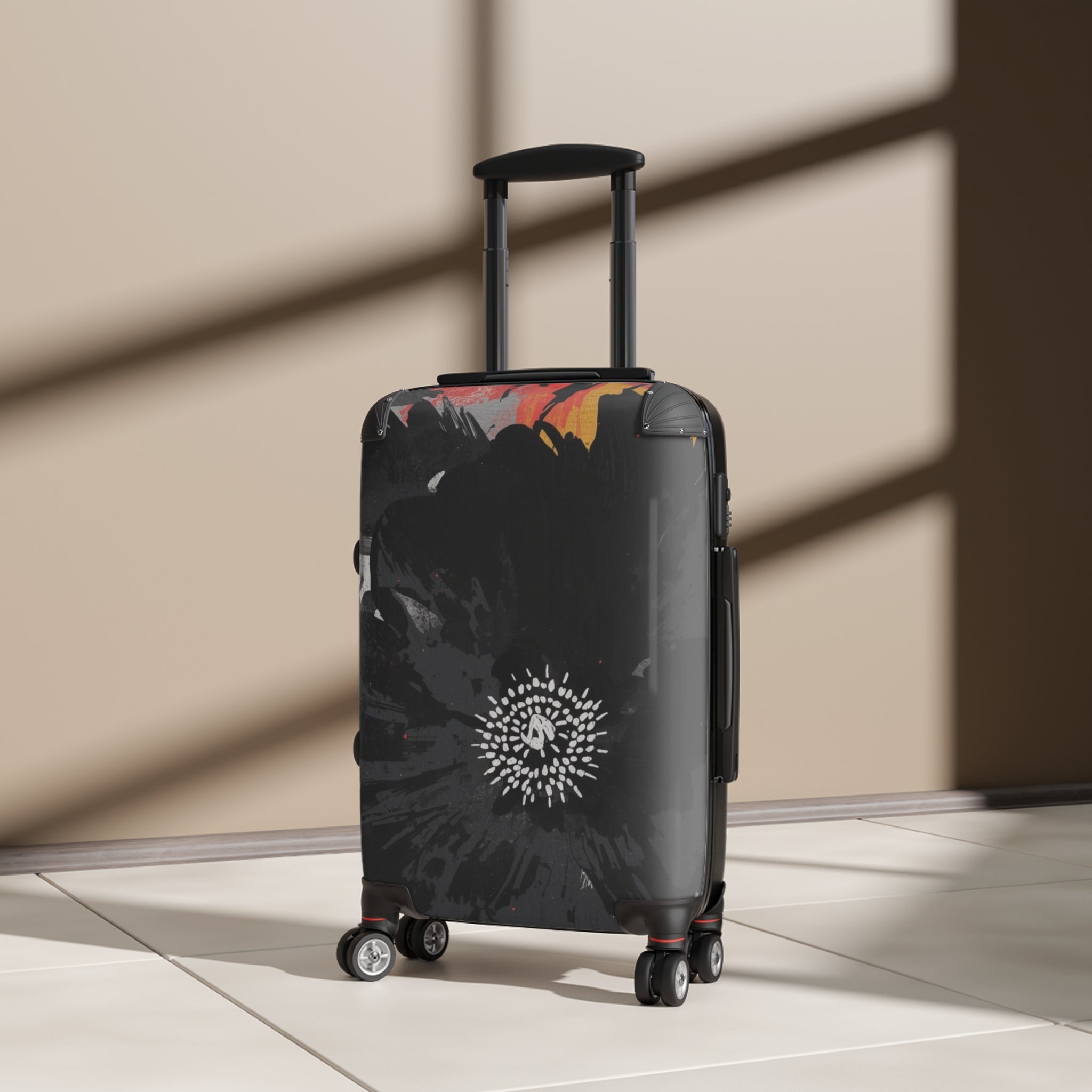 Floral Noir Hard-Shell Luggage