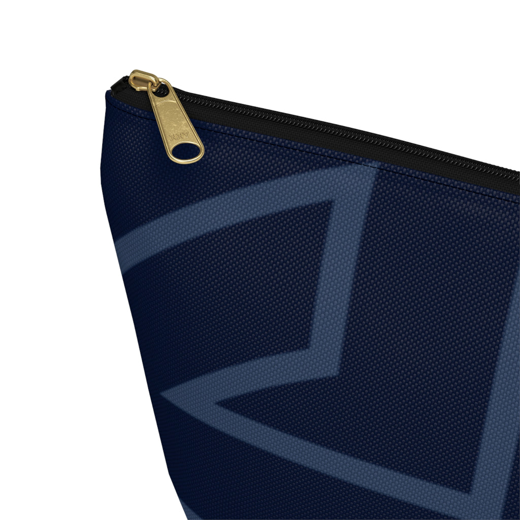 Signia Frame Accessory Pouch, Navy & Mid Blue