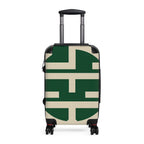 Signia Block Hard-Shell Luggage, Green & Cream