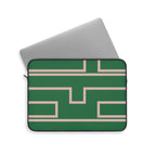 Green & Pink Personalized Slim Padded Laptop Sleeve