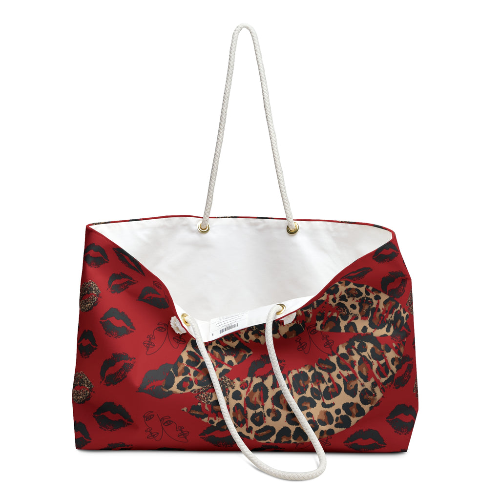 Smooches Packable Oversized Carryall Tote — Lightweight Multipurpose Beach & Travel Bag