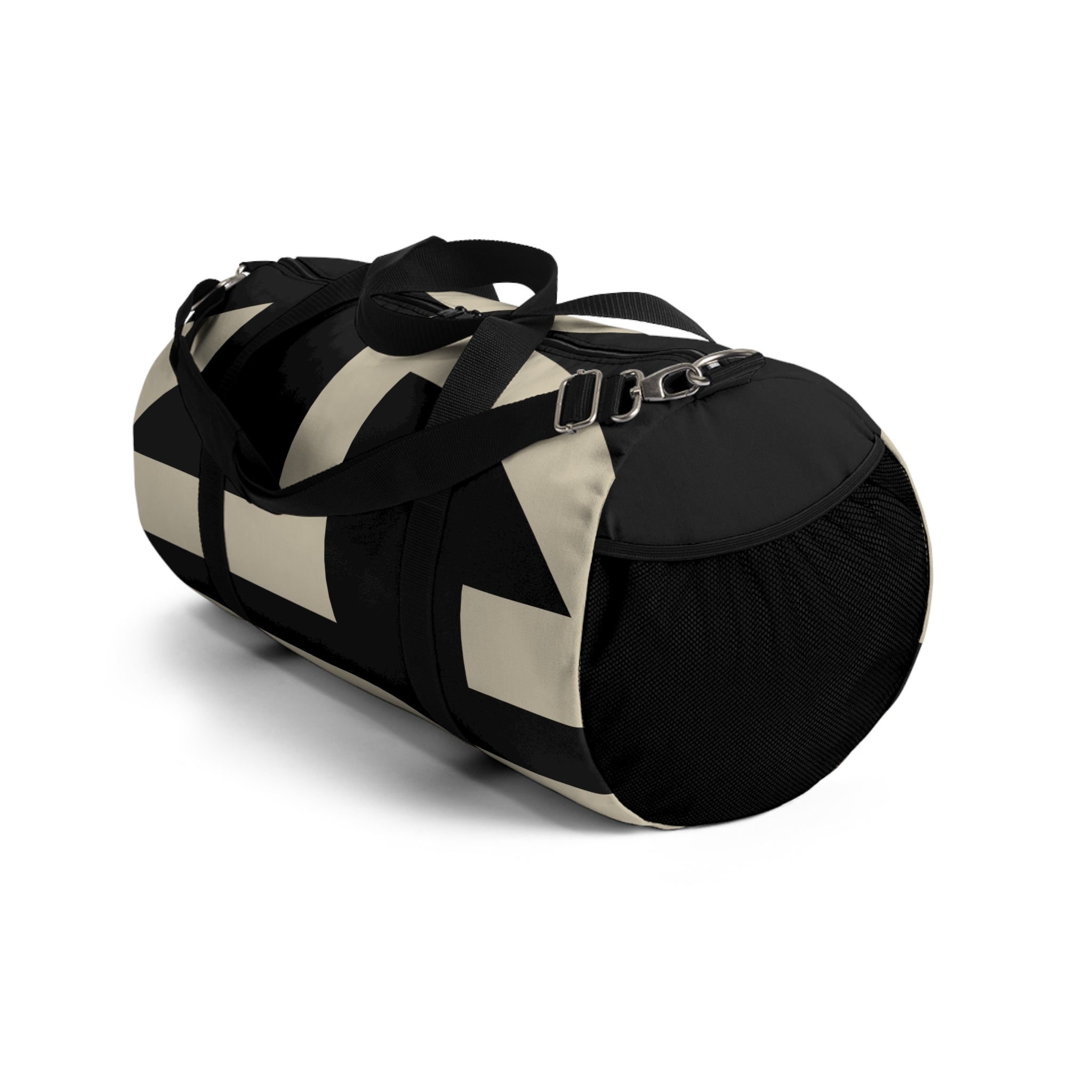 Signia Block Duffel Bag, Black & Cream