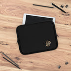 The MonoTone Monogram Tablet Laptop Sleeve, Multiple Sizes, Black