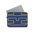 Personalized Laptop Sleeve Protective Case, Blue/Yellow Gold