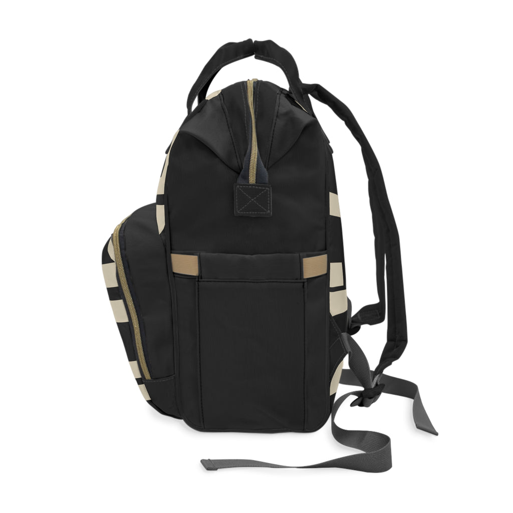 Signia Block Commuter Backpack, Black & Cream