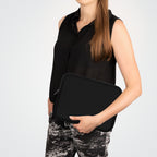 The MonoTone Monogram Tablet Laptop Sleeve, Multiple Sizes, Black
