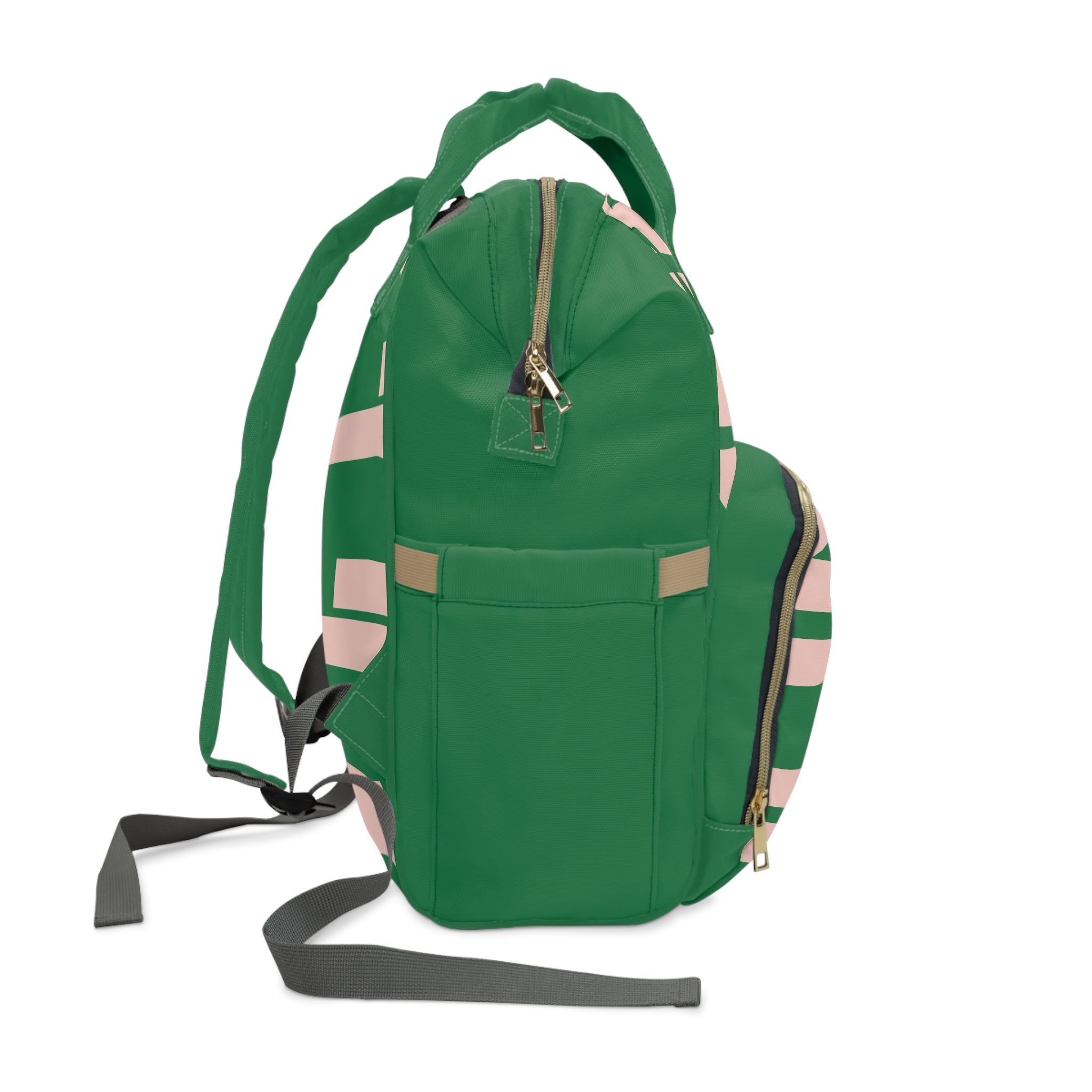 Signia Block Commuter Backpack, Green/Pink