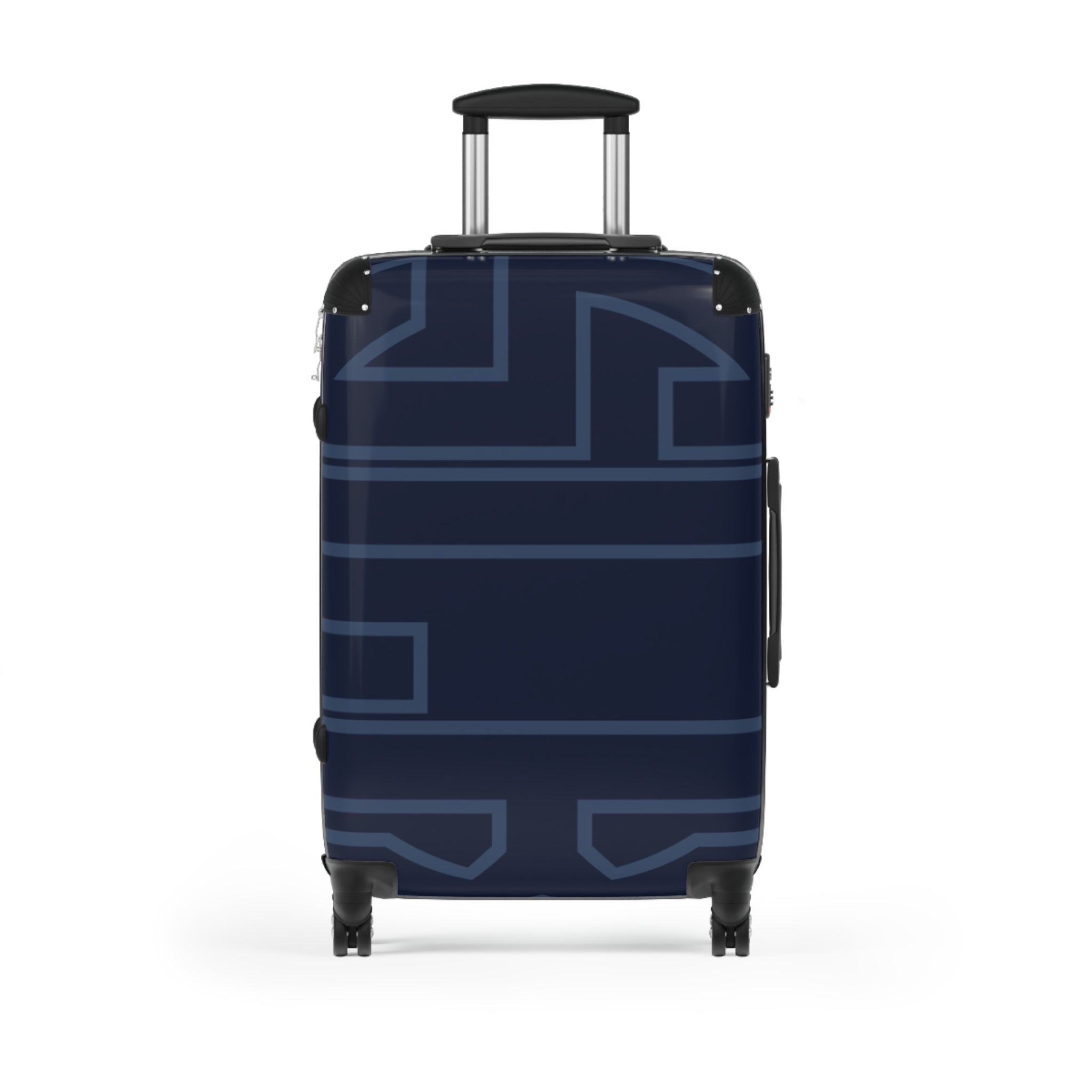 Signia Frame Hard-Shell Luggage, Navy & Mid Blue