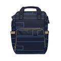 Signia Frame Commuter Backpack, Navy & Mid Blue