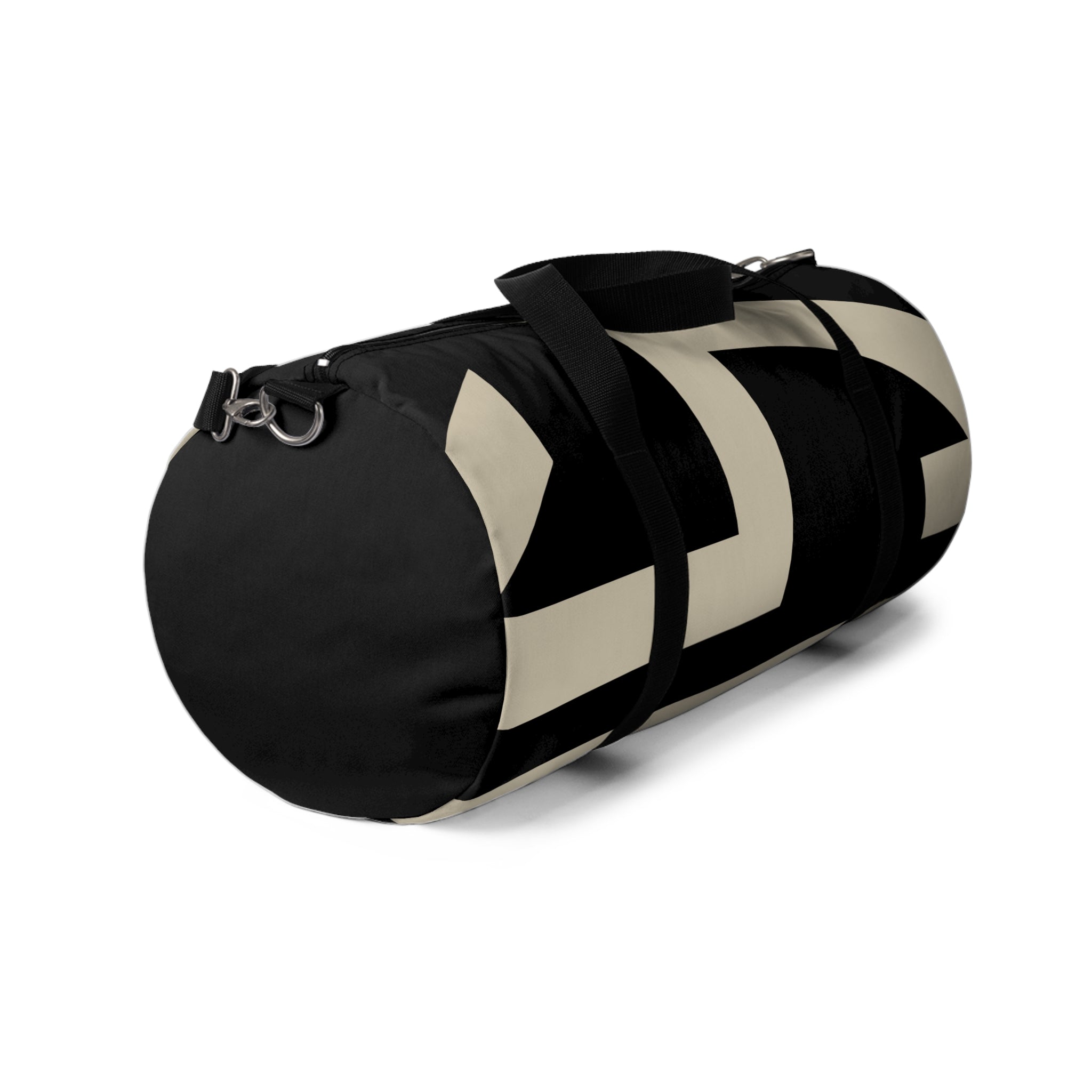 Signia Block Duffel Bag, Black & Cream