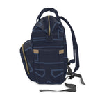 Signia Frame Commuter Backpack, Navy & Mid Blue