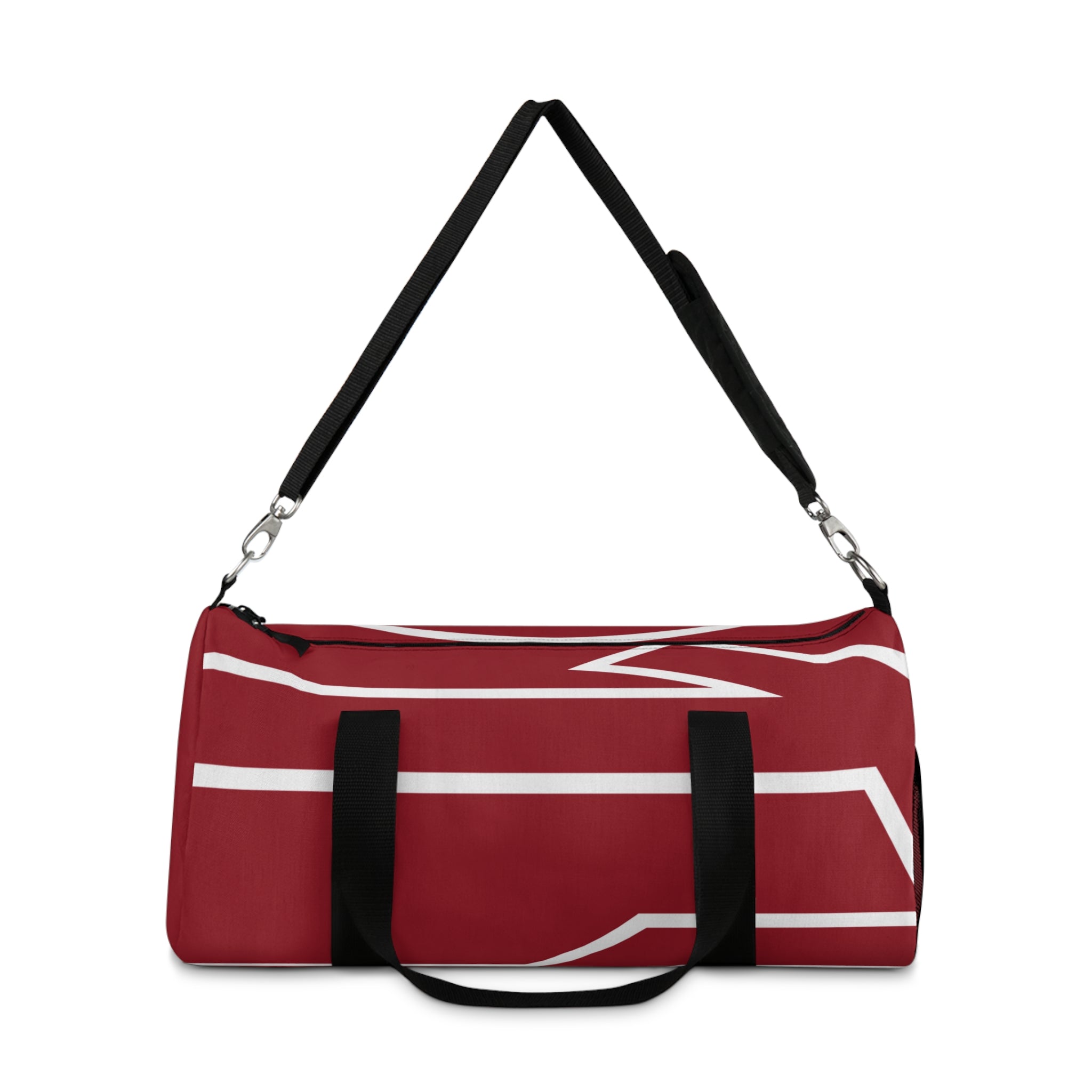 Signia Frame Duffle Bag, Red & Cream
