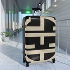 Signia Block Hard Shell Luggage, Black & Cream