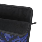 Blue Damask Laptop Sleeve Protective Case