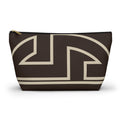 Signia Frame Accessory Pouch, Brown & Cream