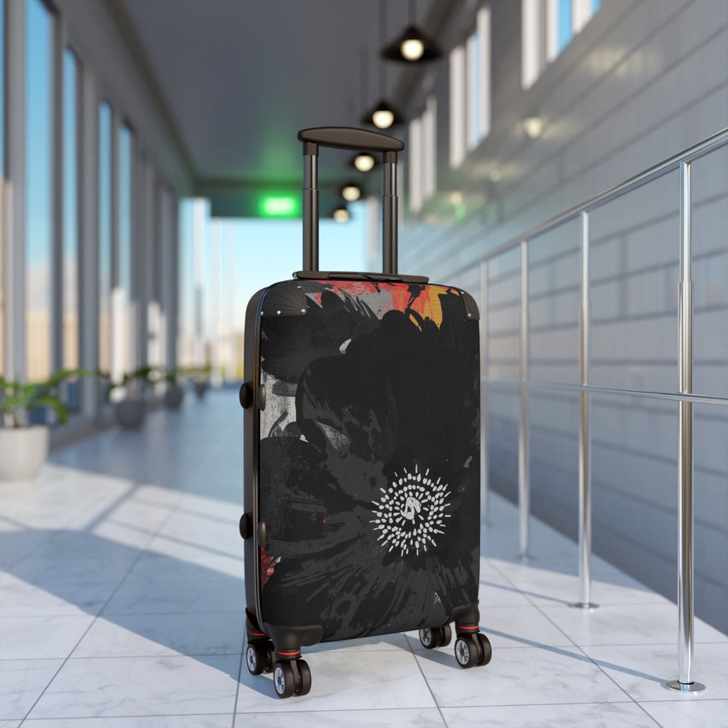 Floral Noir Hard-Shell Luggage