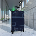 Signia Frame Hard-Shell Luggage, Navy & Mid Blue