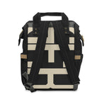 Signia Block Commuter Backpack, Black & Cream