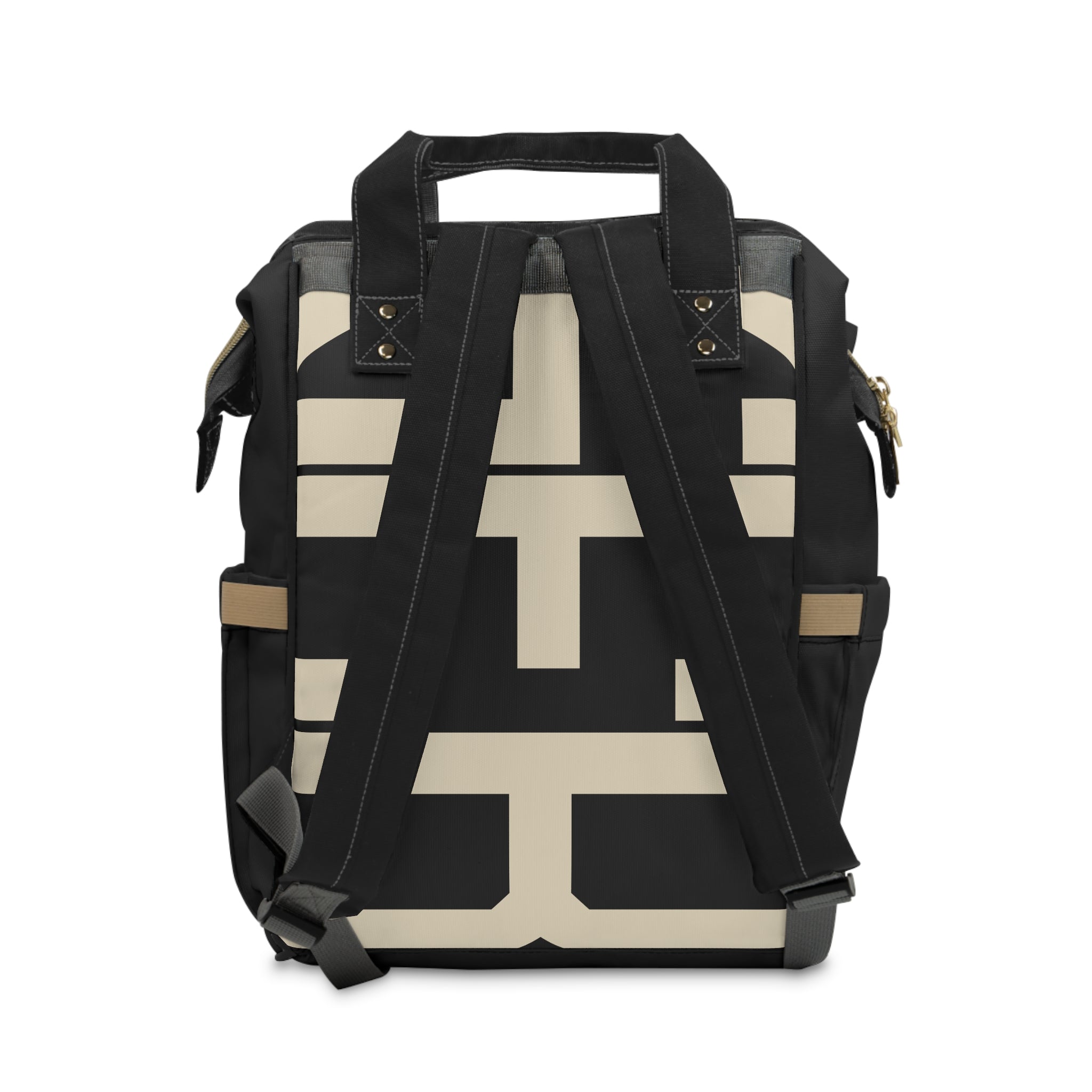 Signia Block Commuter Backpack, Black & Cream