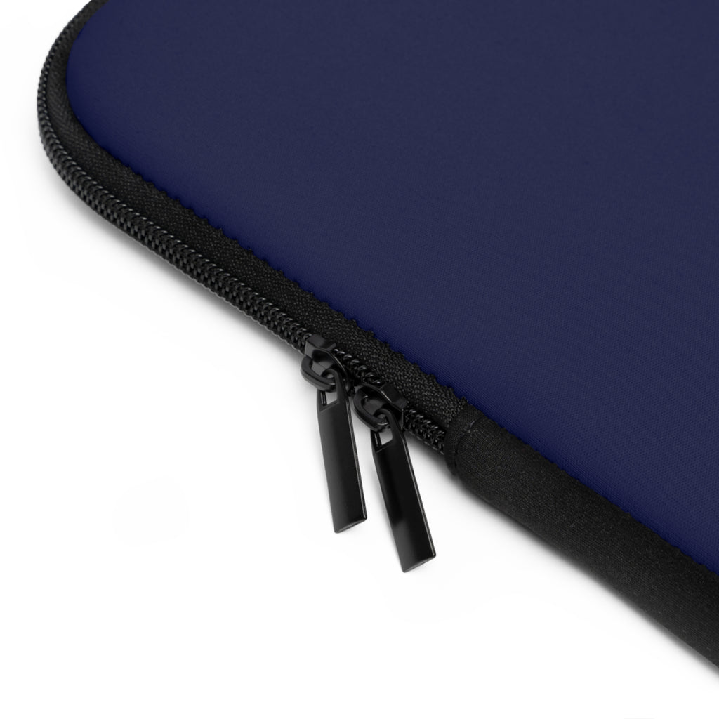 The MonoTone Monogram Tablet Laptop Sleeve, Multiple Sizes, Navy Blue