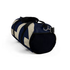Signia Block Duffel Bag, Navy & Cream