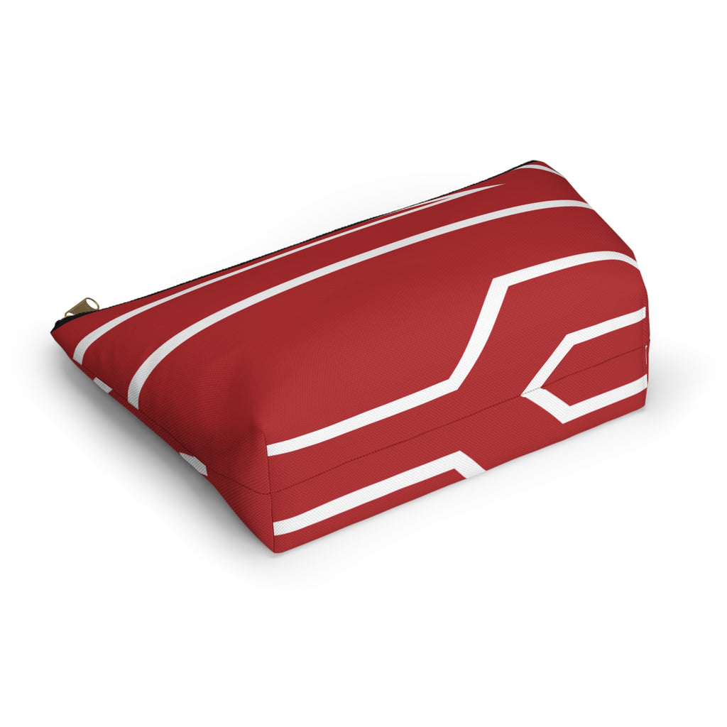 Signia Frame Accessory Pouch, Red & White