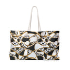 Leopard Chain Packable Carryall Beach Tote