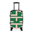 Signia Block Hard-Shell Luggage, Green & Pink