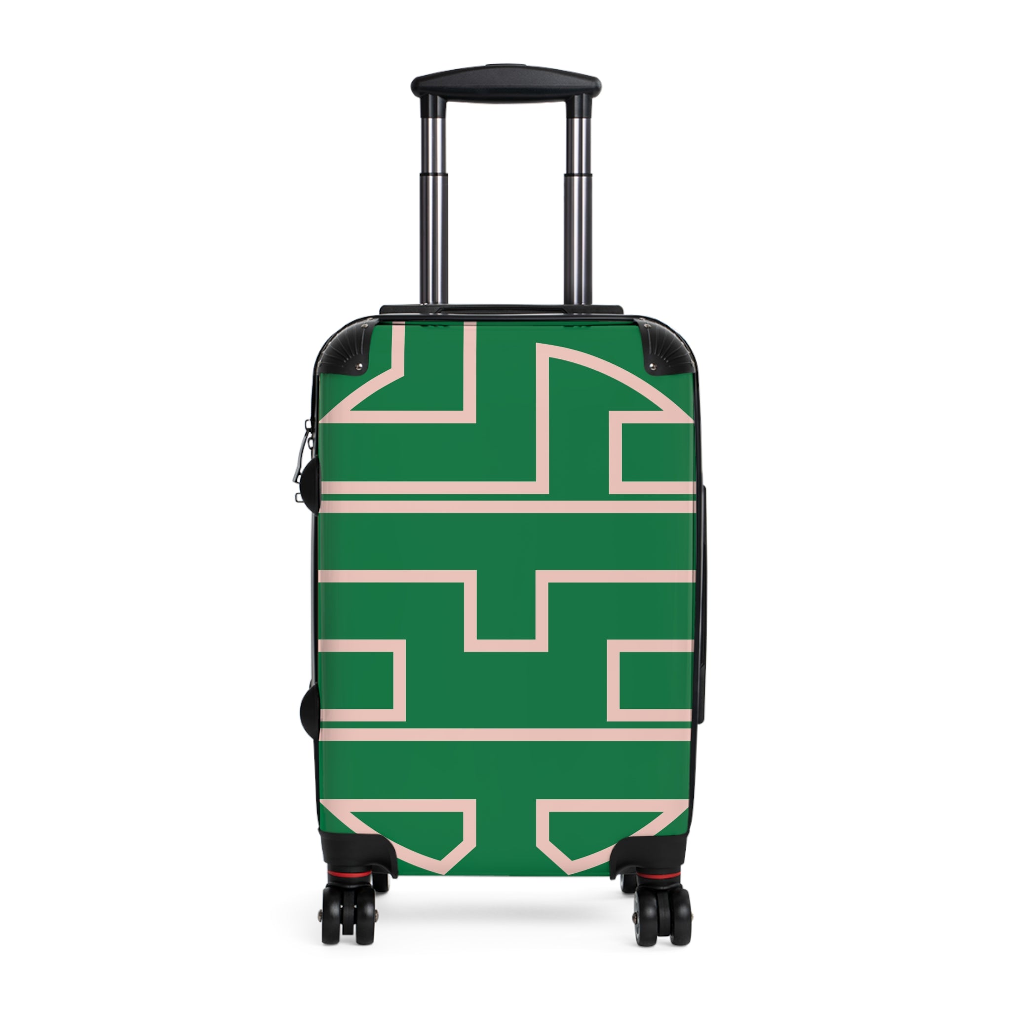 Signia Frame Hard-Shell Luggage, Green & Pink