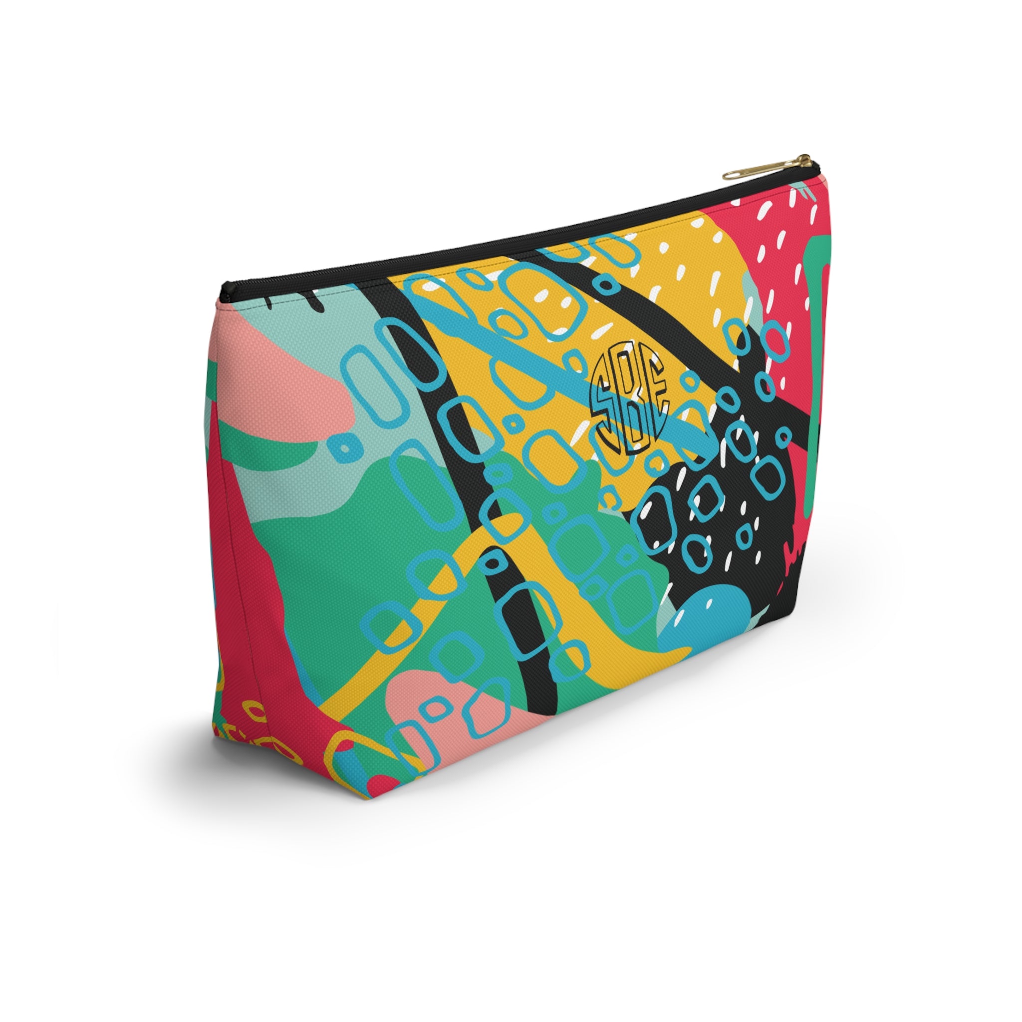 Sister in Bloom Multipurpose Accessory Pouch for Toiletries, Makeup & On-the-Go Essentials, Personalization Available
