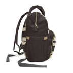 Signia Block Commuter Backpack, Coffee Bean & Cream