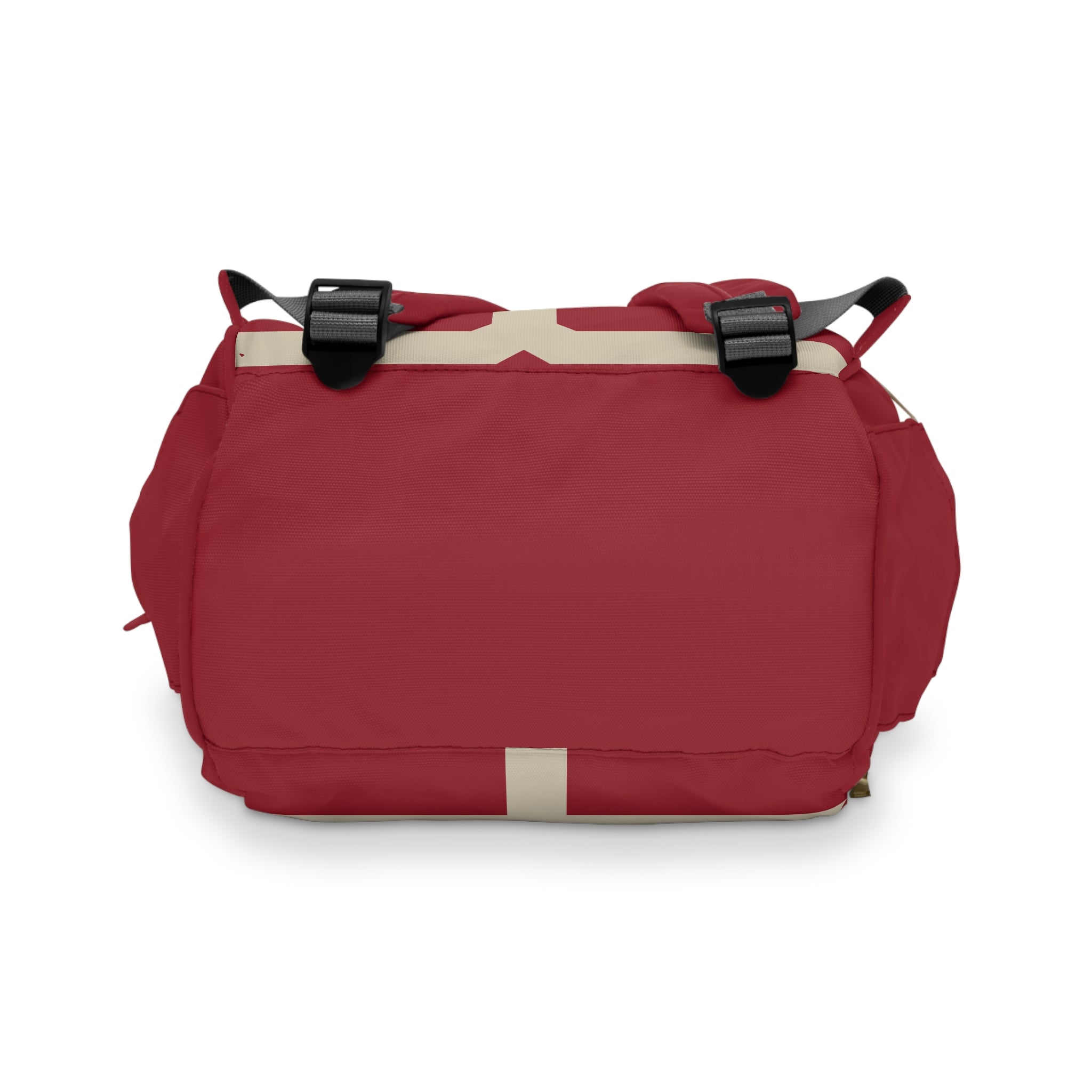Signia Block Commuter Backpack, Red & Cream