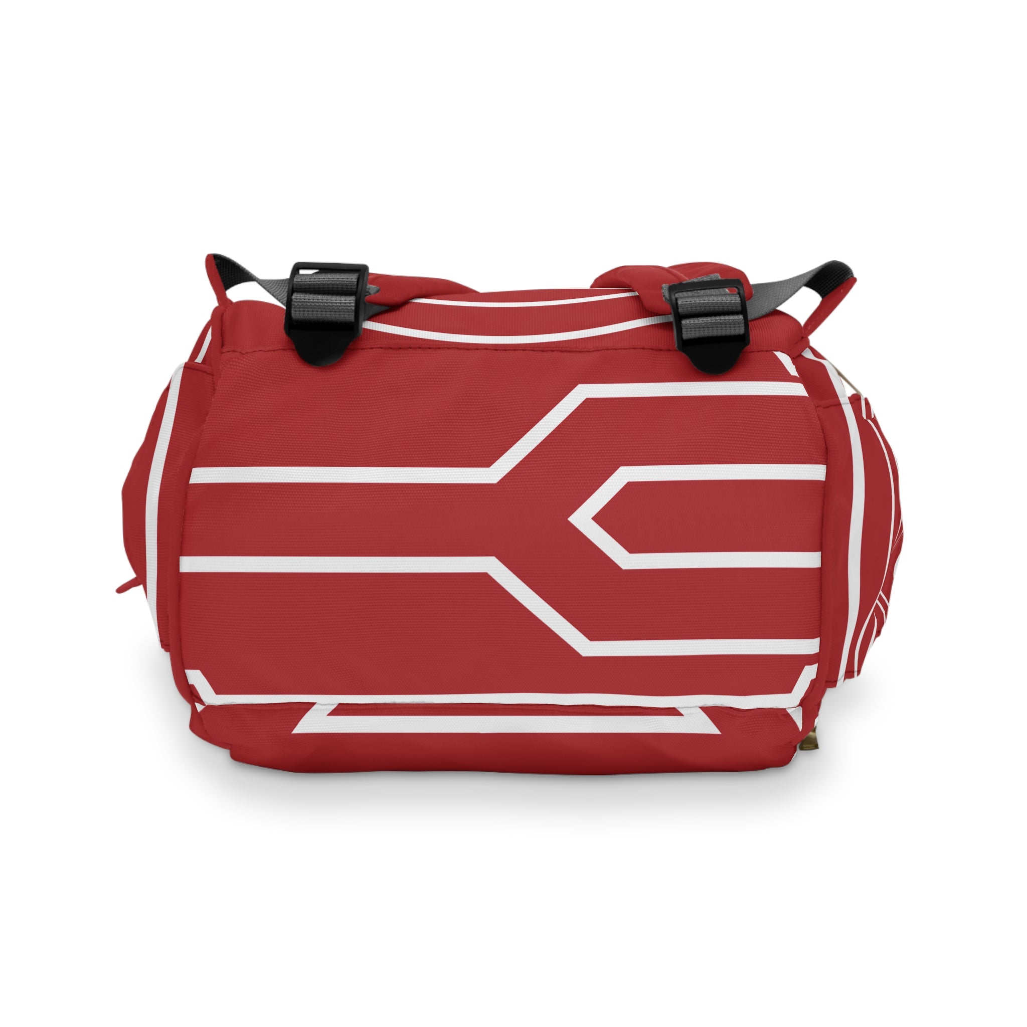 Signia Frame Commuter Backpack, Red & White