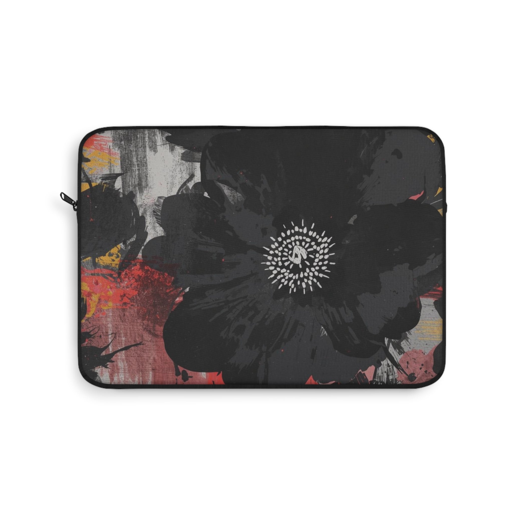 Floral Noir Laptop Sleeve Protective Case