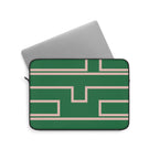 Green & Pink Personalized Slim Padded Laptop Sleeve