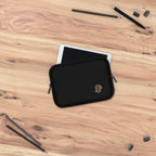 The MonoTone Monogram Tablet Laptop Sleeve, Multiple Sizes, Black
