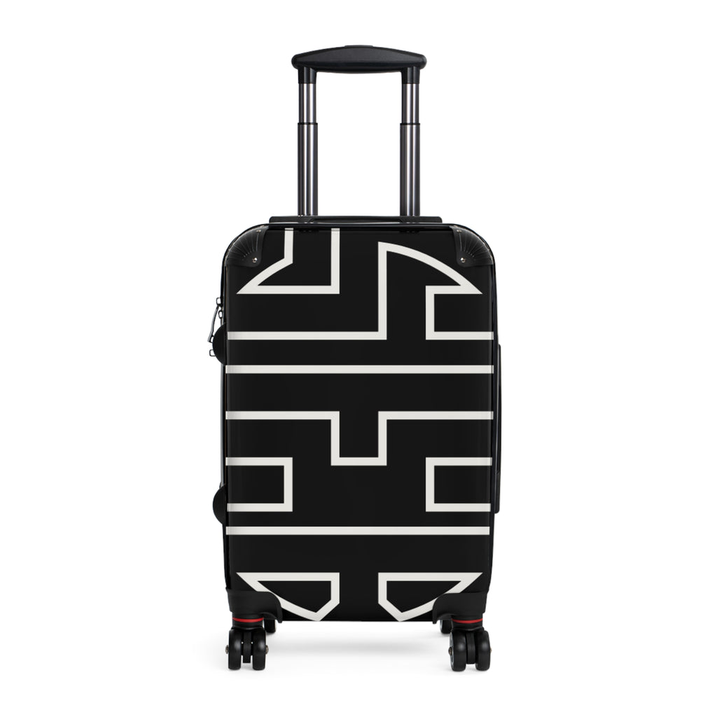 Signia Frame Hard-Shell Luggage, Black & Cream