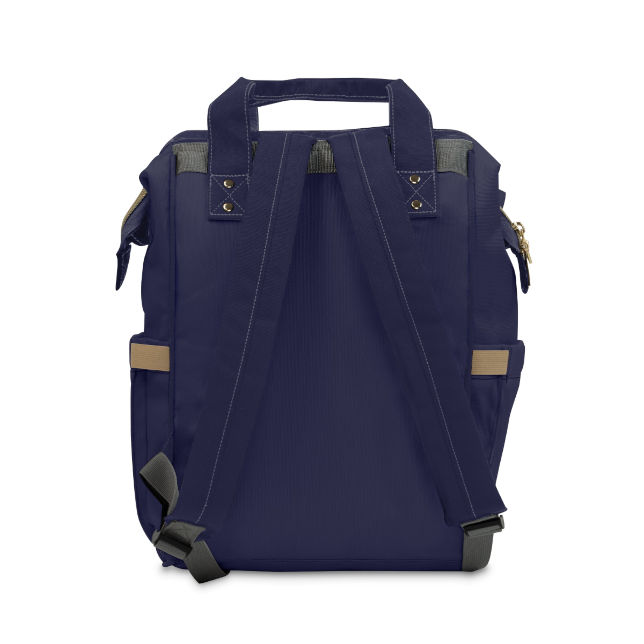The MonoTone Collection Multifunctional Travel Backpack Carryon, Navy Blue