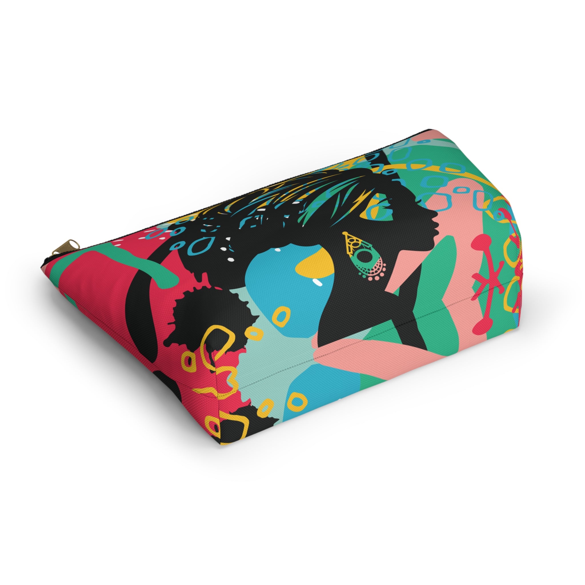 Sister in Bloom Multipurpose Accessory Pouch for Toiletries, Makeup & On-the-Go Essentials, Personalization Available