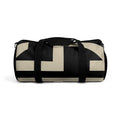 Signia Block Duffel Bag, Black & Cream