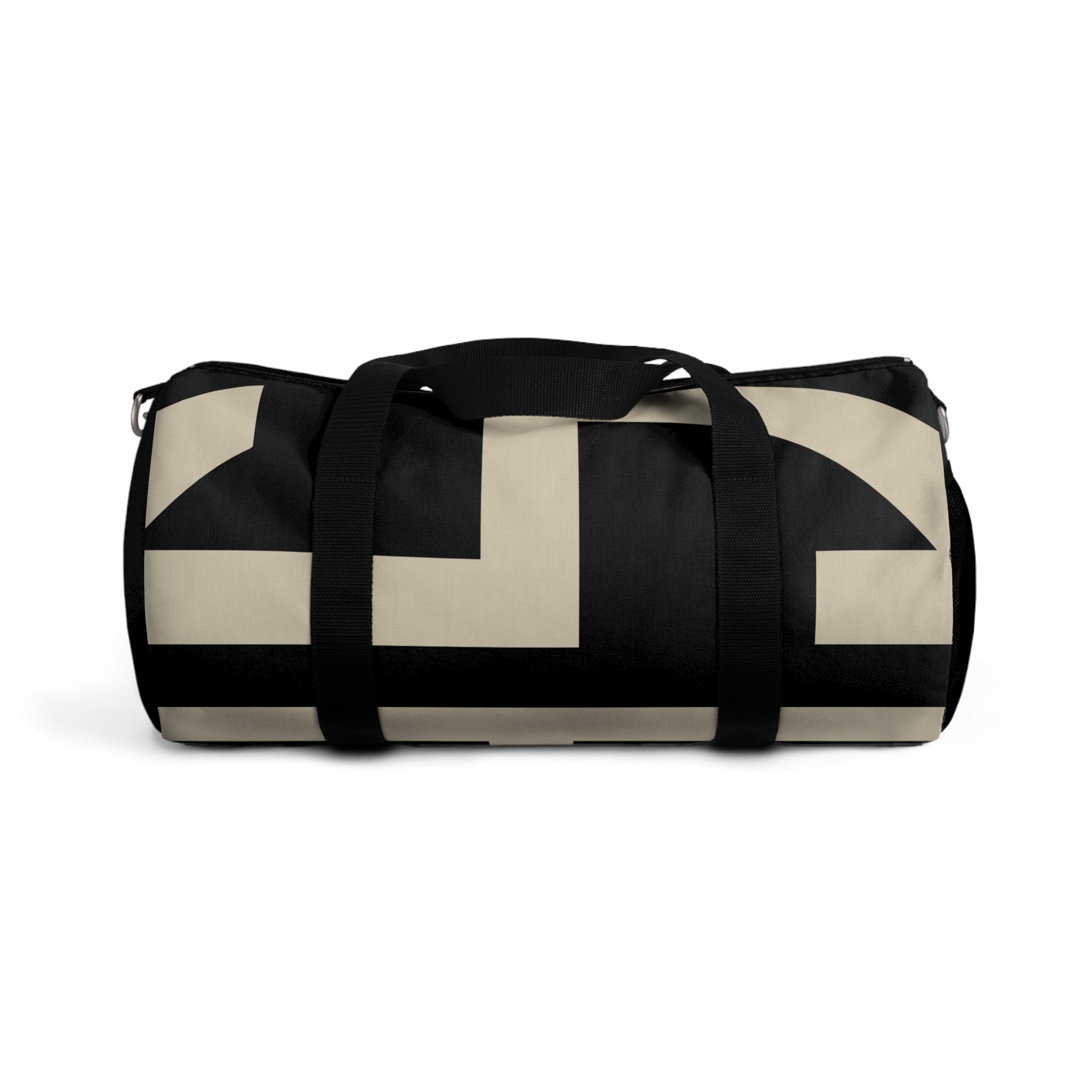 Signia Block Duffel Bag, Black & Cream