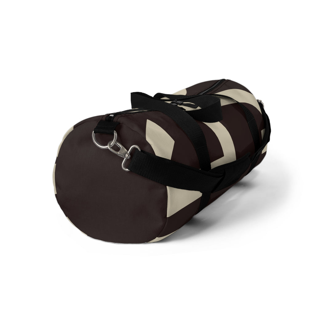 Signia Block Duffel Bag, Coffee Bean & Cream