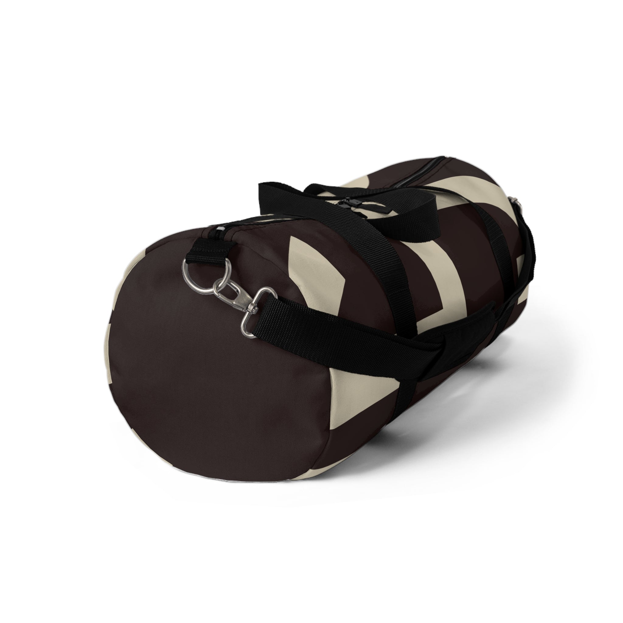 Signia Block Duffel Bag, Coffee Bean & Cream