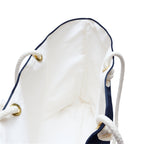 Signia Frame Packable Tote, Navy & Mid Blue