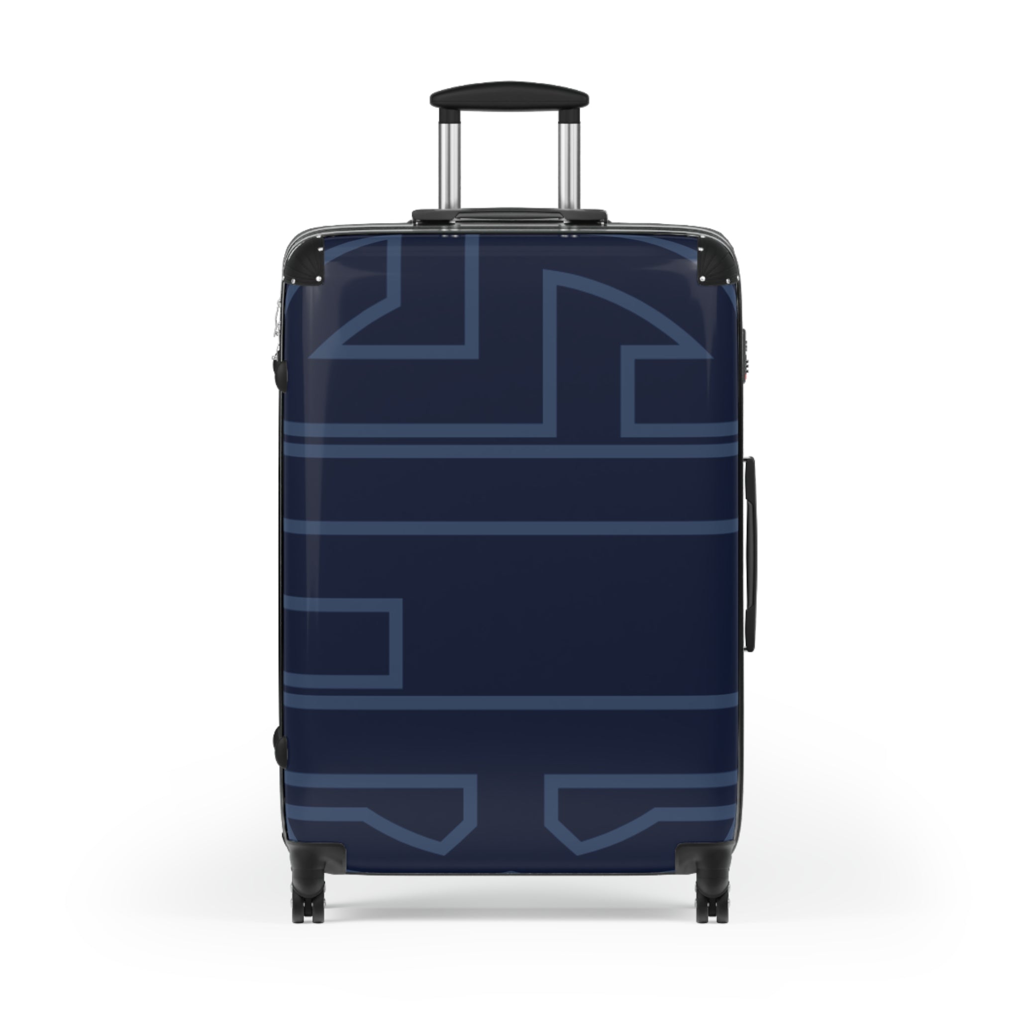 Signia Frame Hard-Shell Luggage, Navy & Mid Blue