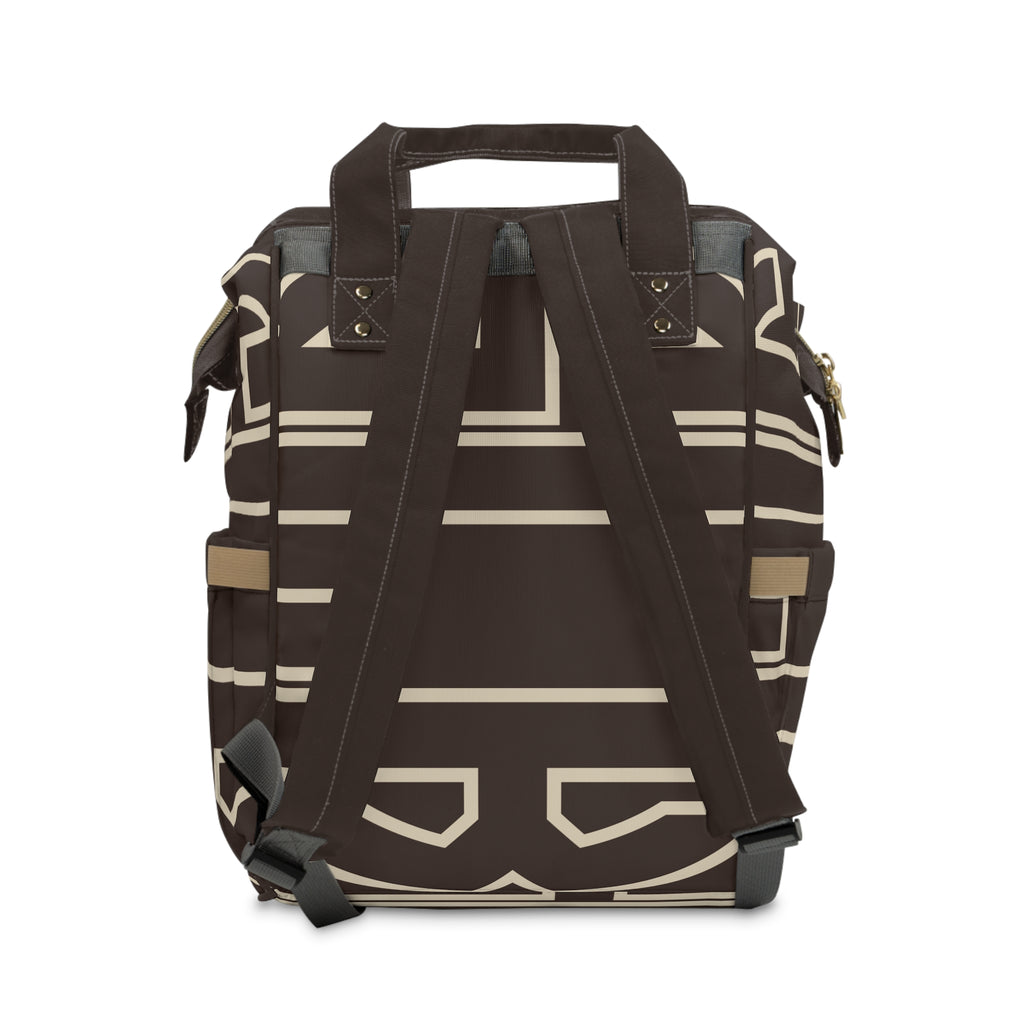 Signia Frame Backpack, Brown & Cream